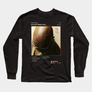 Isaac Hayes - Hot Buttered Soul Tracklist Album Long Sleeve T-Shirt